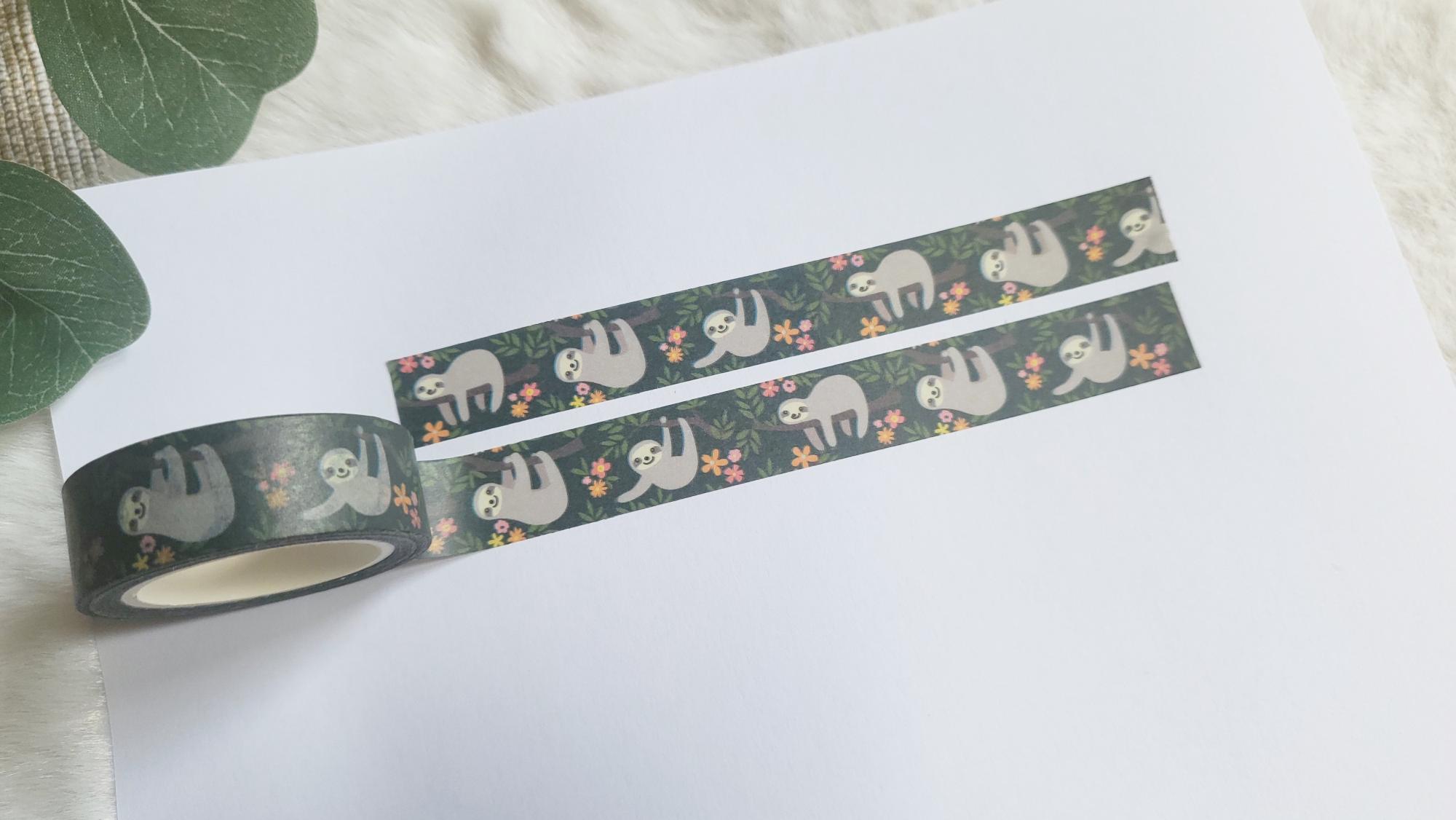 Washi Tape Faultier